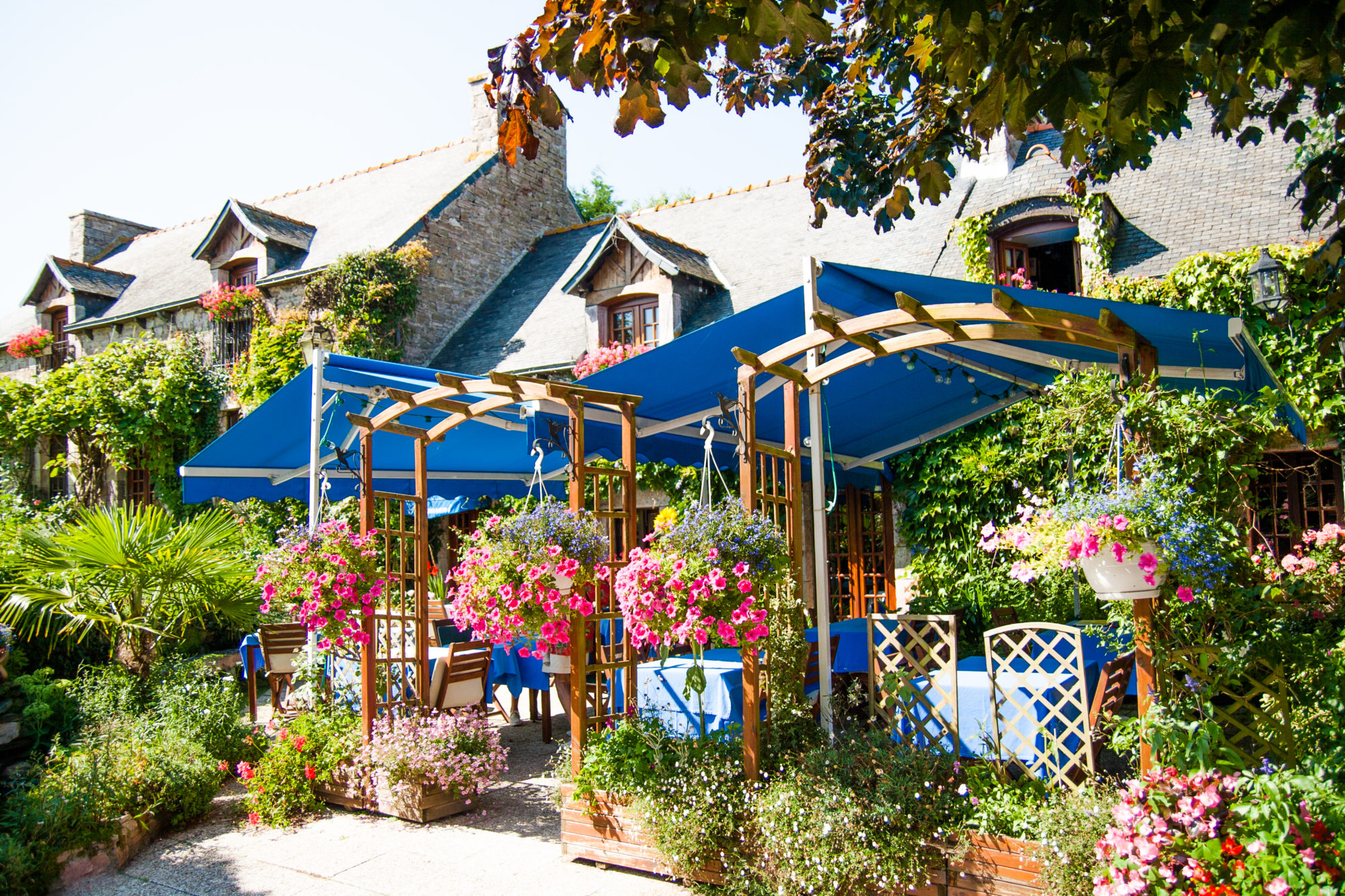 Terrasse du Restaurant Relais Saint-Aubin a Erquy